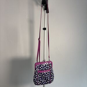Vera Bradley "Frill" Collection Frame Crossbody Bag 2010's